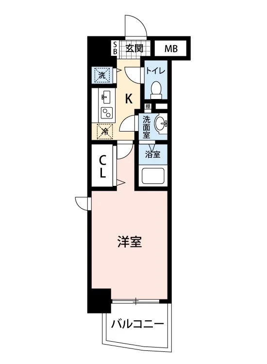 マイナビSTAY横浜平沼橋 601 画像1 マイナビSTAY横浜平沼橋 601 画像1