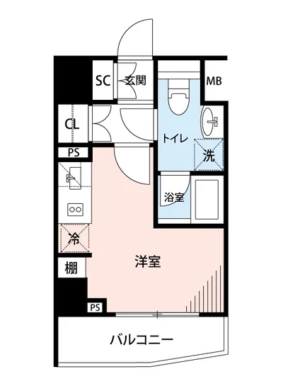 マイナビSTAYヒルトップ横浜桜木町 606 画像1 マイナビSTAYヒルトップ横浜桜木町 606 画像1