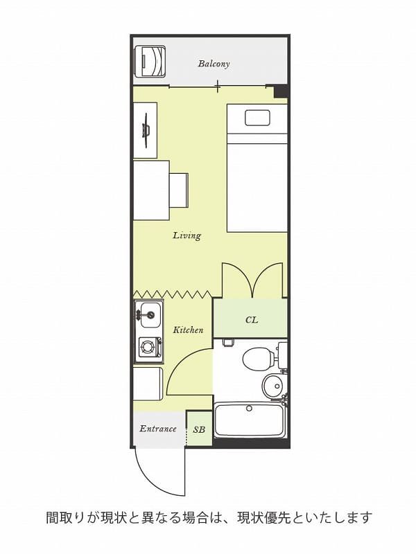 ユニオンマンスリー読売ランド前１ 112 1R・シングル 画像1