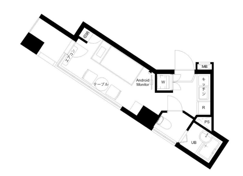 Totsu Residence Shiodome 903 画像1