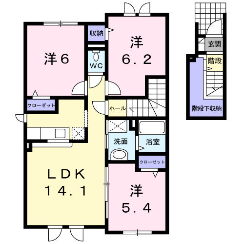 ミーティア 203・LDK 画像1