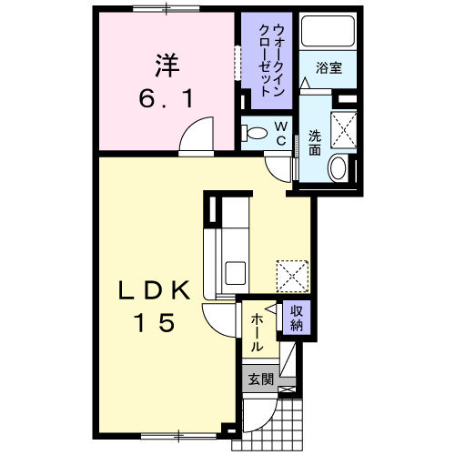 プリュス アムール 101・LDK 画像1 プリュス アムール 101・LDK 画像1