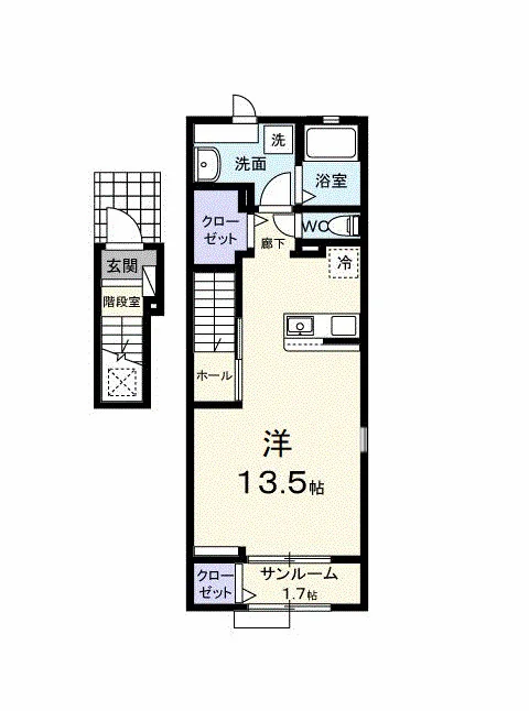 アドラブールＤ 201 画像1