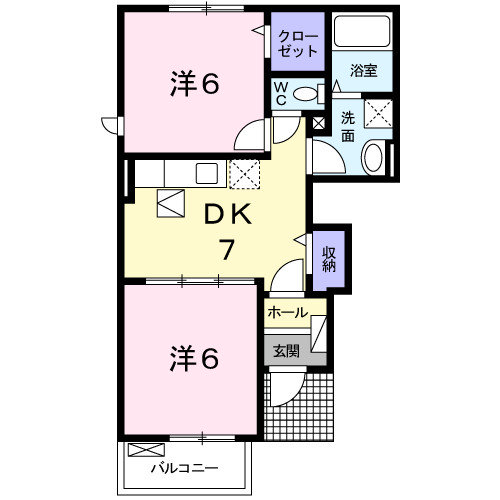 グレイスＣ 101・洋室 画像1