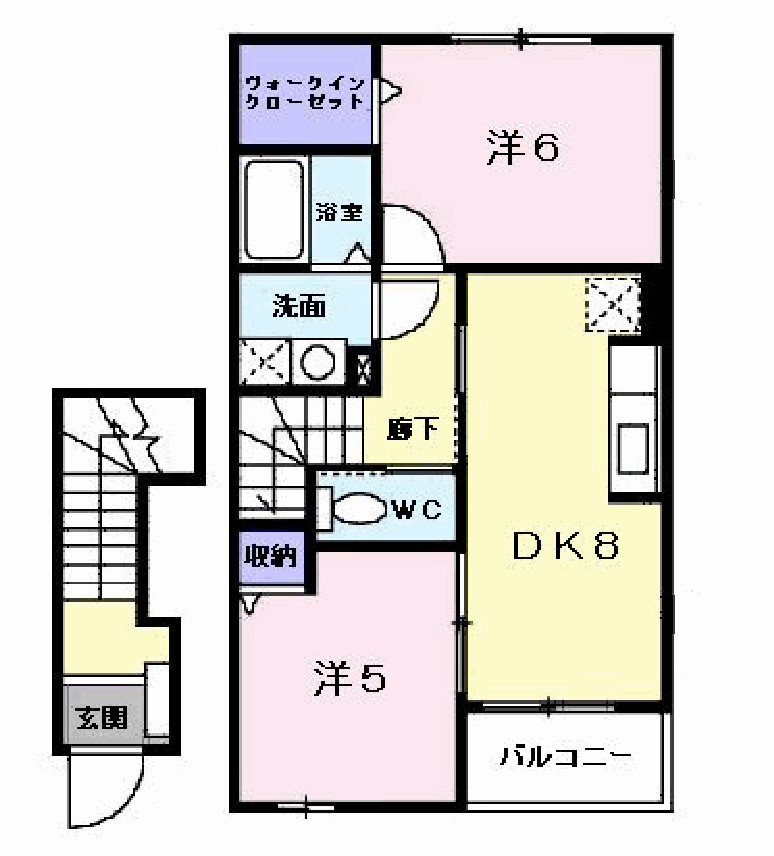 ソレアードカーサⅡ 203・洋室 画像1