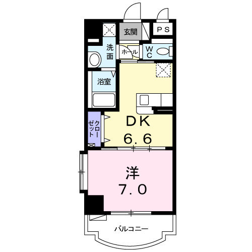 盛キャラバン 306・洋室 画像1
