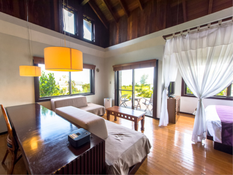 ≪ホテルタイプ≫グッドステイ沖縄カンナリゾート『ダブルルーム・ウッドデッキタイプ』≪リゾートシリーズ≫ 画像3