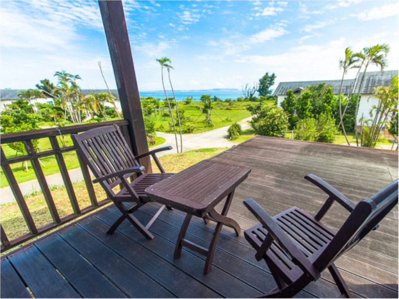 ≪ホテルタイプ≫グッドステイ沖縄カンナリゾート『ダブルルーム・ウッドデッキタイプ』≪リゾートシリーズ≫ 画像5