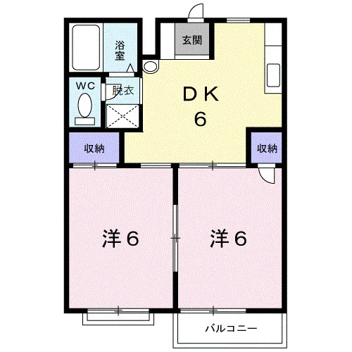 グリーンハイツクドウＢ 201 画像1