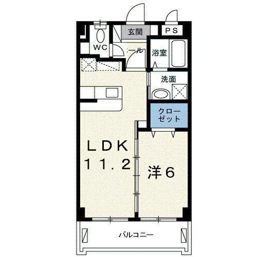 シュガーホーム 102・洋室 画像1