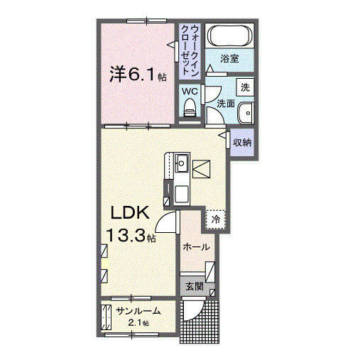 アトレⅠ 102・LDK 画像1