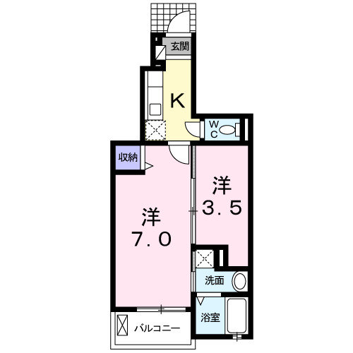 ポラリスⅤ 105・洋室 画像1