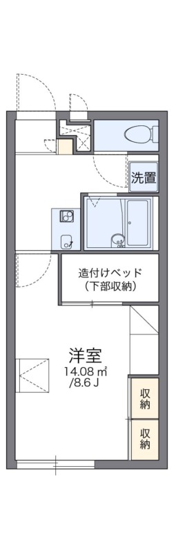 レオパレスＯＹＡＭＡ 206 画像1