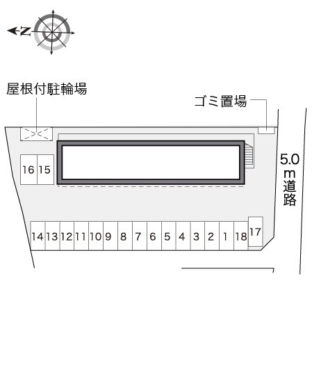 レオパレスＯＹＡＭＡ 206 画像3